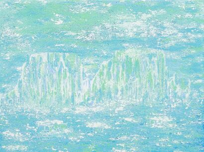 Glacial Threnody - a Paint Artowrk by DR LOWLY